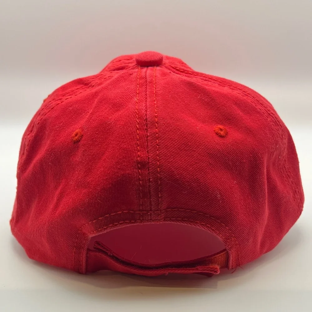 Cardinals Embroidered Cap with Sparkles